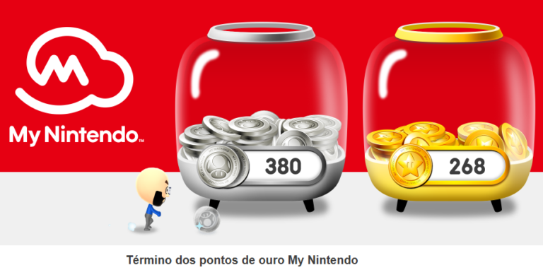 [Notícia] – Nintendo anuncia fim do programa de pontos de ouro MyNintendo.